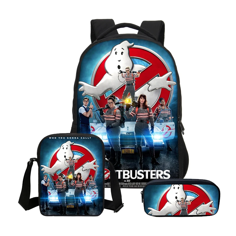2020 детей школьные ранцы для мальчиков Ghostbusters рюкзаки Дети Печать Рюкзаки