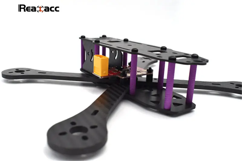 Realacc X4R X5R X6R 180 мм 220 мм 250 мм 4 мм Arm Комплект из углеродного волокна для рамы для радиоуправляемого квадрокоптера игрушки