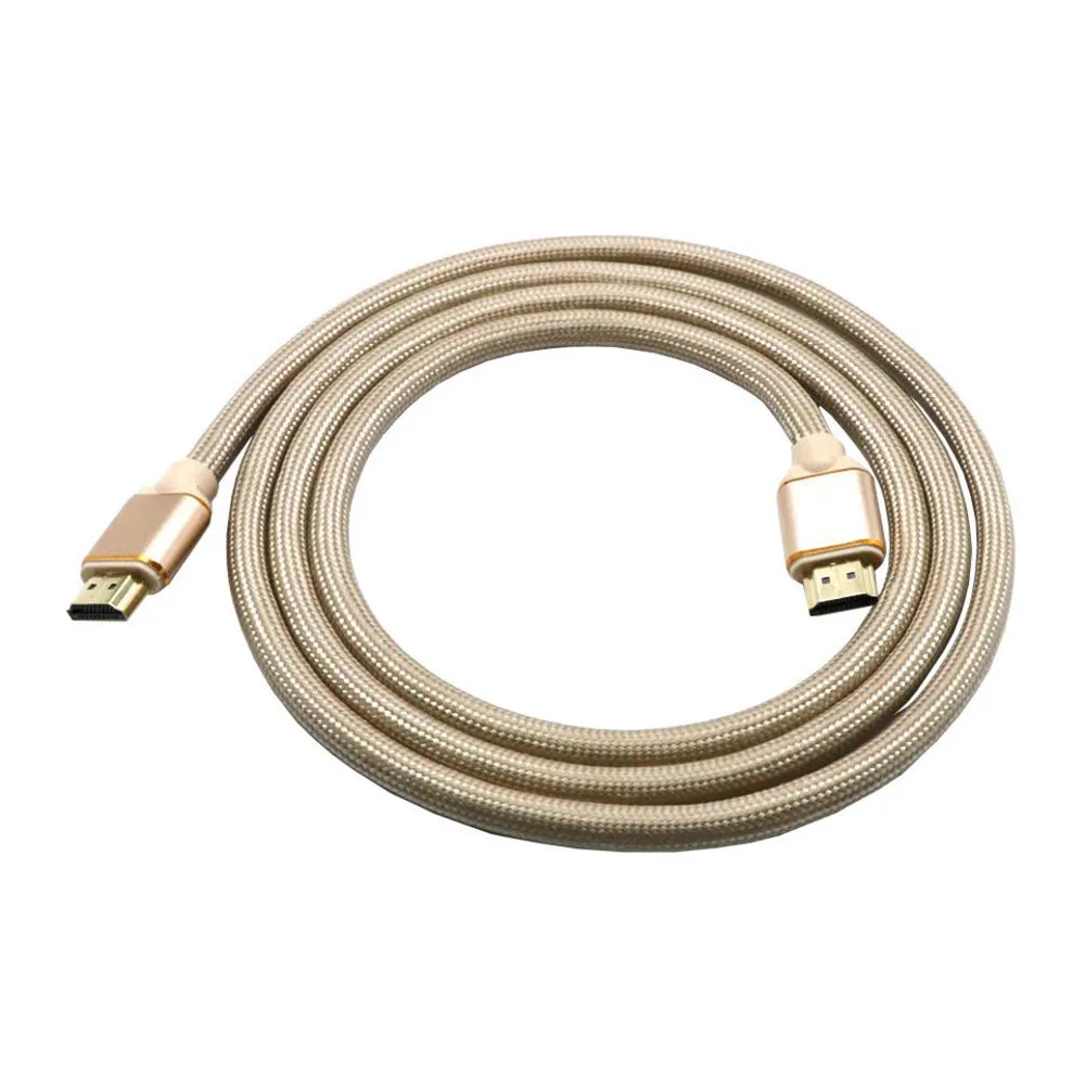 1 м 3 5 Ультра HD HDMI 19 штырьков Male мужской золотой кабель v2.0 высокоскоростной + Ethernet