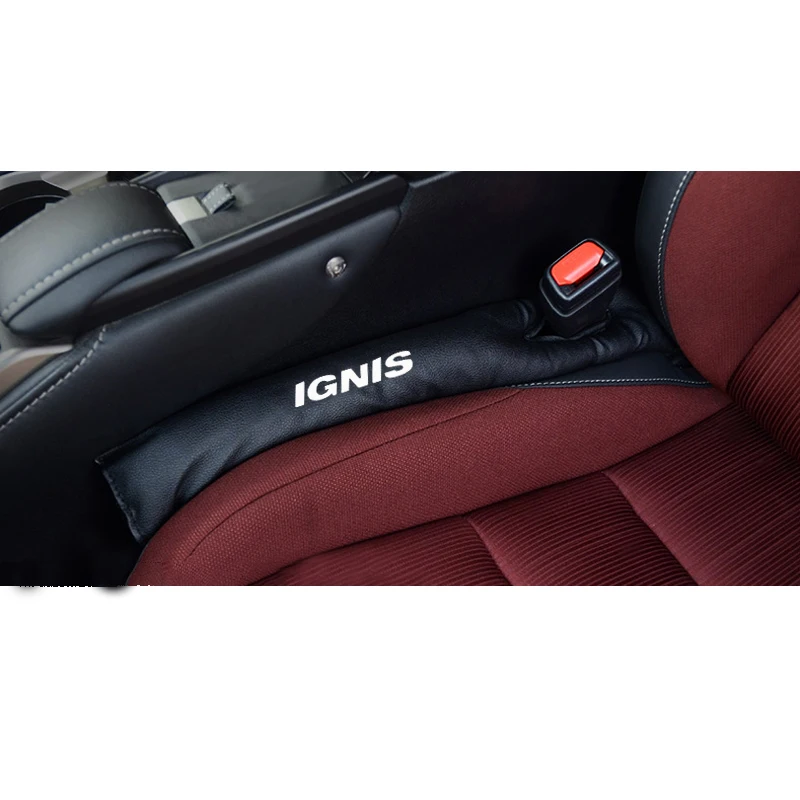 2 шт. из искусственной кожи для Suzuki Ignis наполнители прокладка наполнитель слот Разъем сиденья автомобиля зазор Pad