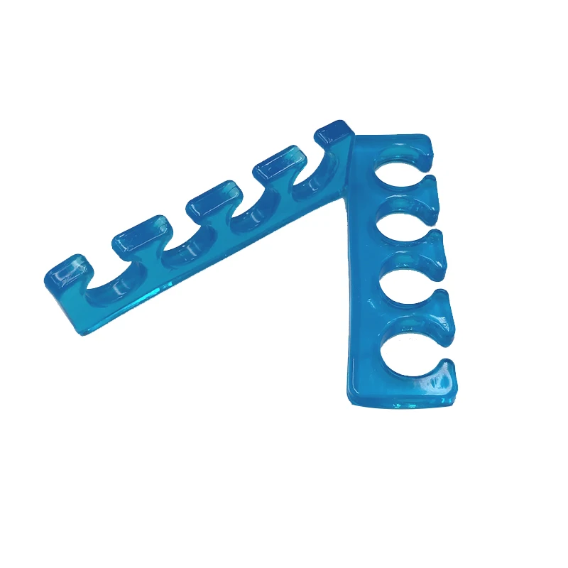 Новинка 5 пар силиконовых мягких форм разделитель пальцев/Разделитель пальцев