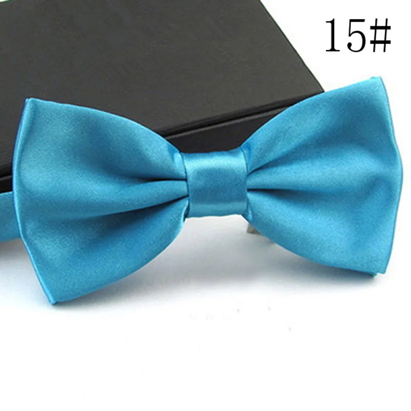 Men Sea Blue 35 цветов, однотонные модные галстуки-бабочки для жениха, мужчин, детей, торжественные цветные галстуки-бабочки для мужчин, свадебные галстуки-бабочки - Цвет: Men Sea Blue