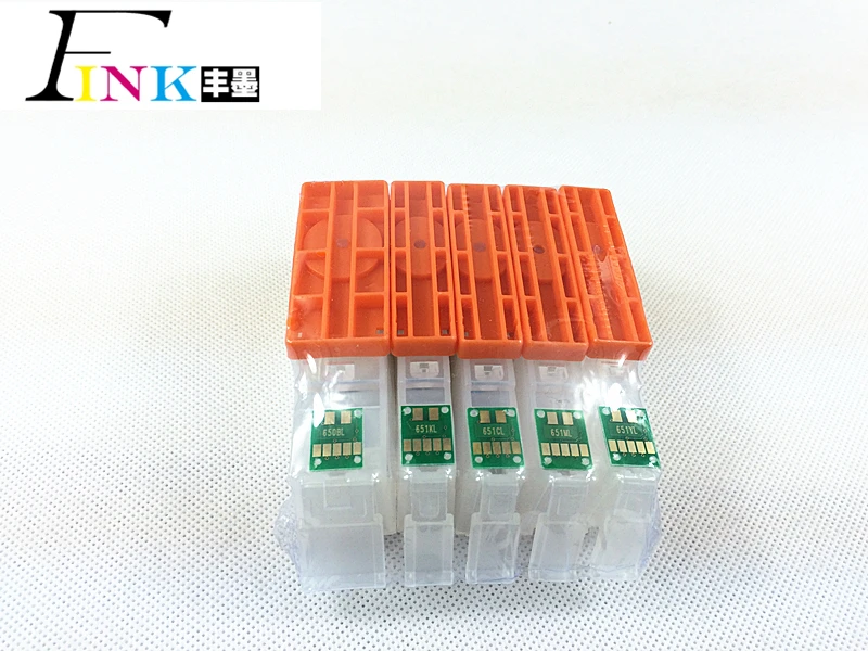 5 видов цветов PGI 750 чернильный картридж для Canon PIXMA IP7270 MG5470 MX727 MX927 MG5570 MG6470 MG5670 iX6870
