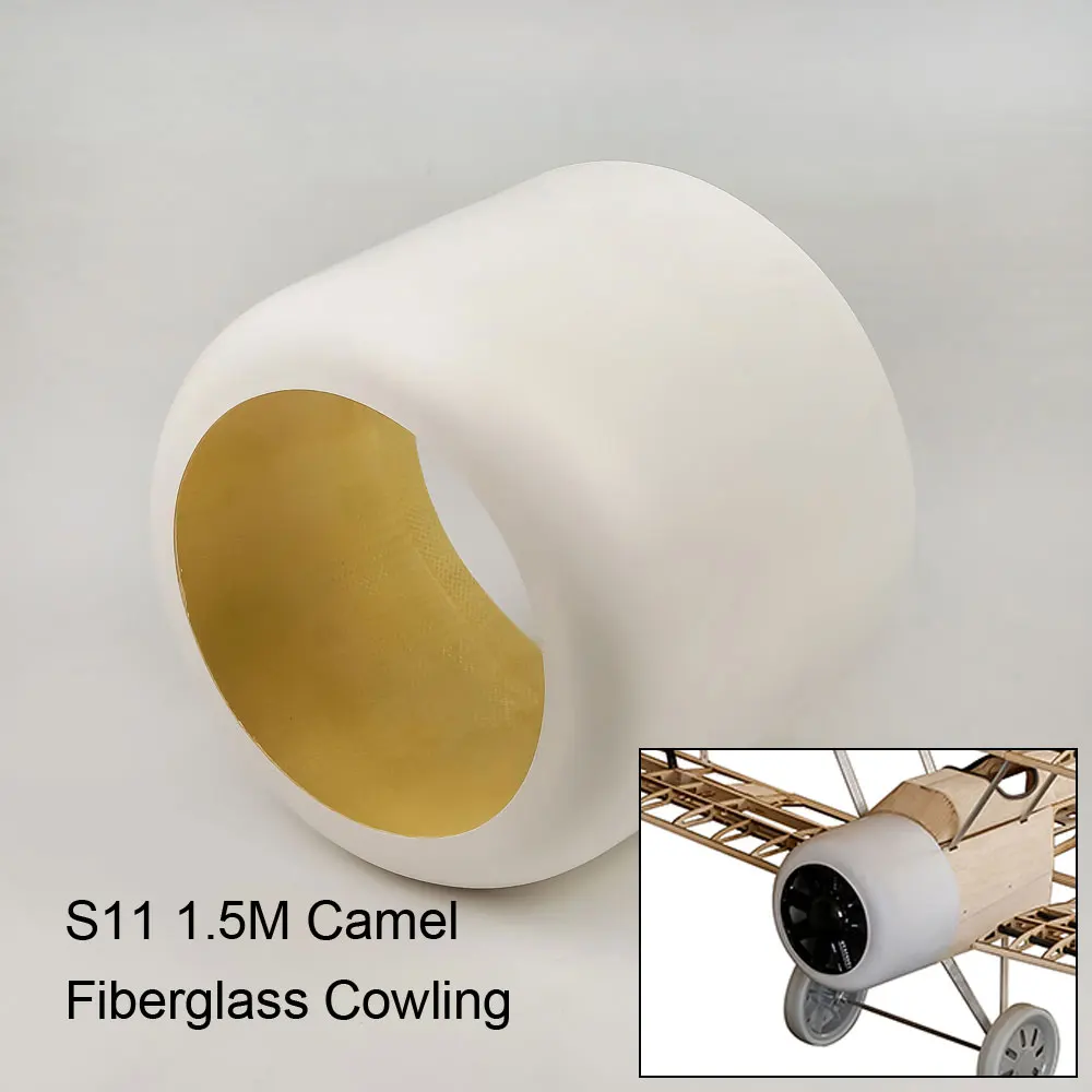 Фото Fiberglass Cowling/Canopy/Cabin PVC for RC Plane Balsa Wood Airplane Pipe J3,Tiger Moth,Space Walker,Camel,RQ7, EX330,Fokker DRI №5