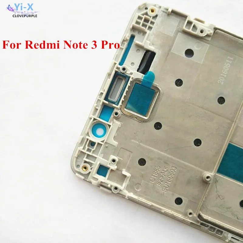 1 шт. передняя панель ЖК дисплея для Xiaomi Redmi Note 3 и Pro|repair parts|middle framemiddle frame note |