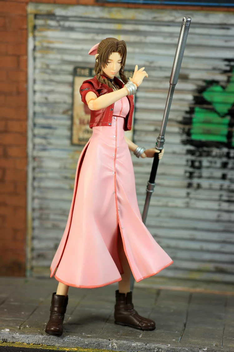 Оригинальные игрушки KAI Final Fantasy XV Zack Fair Aeris ПВХ фигурка Коллекционная модель игрушки 26 см