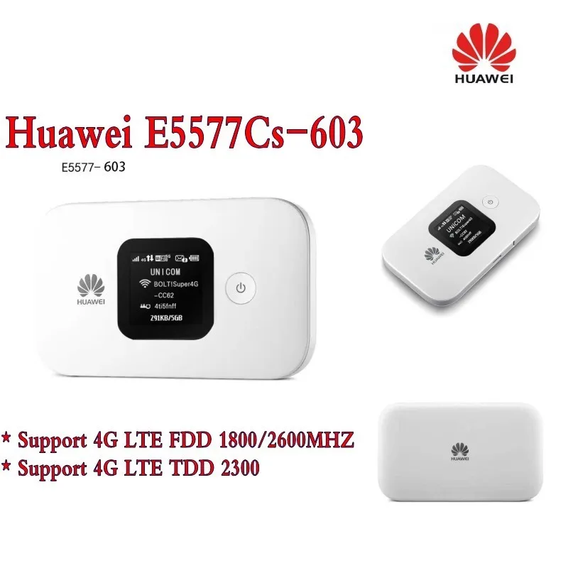 Huawei E5577CS 603 4G LTE Mobile WiFi Hotspot 150Mbp dual band Wireless Router|splitter adsl|adsl huaweihuawei adsl |