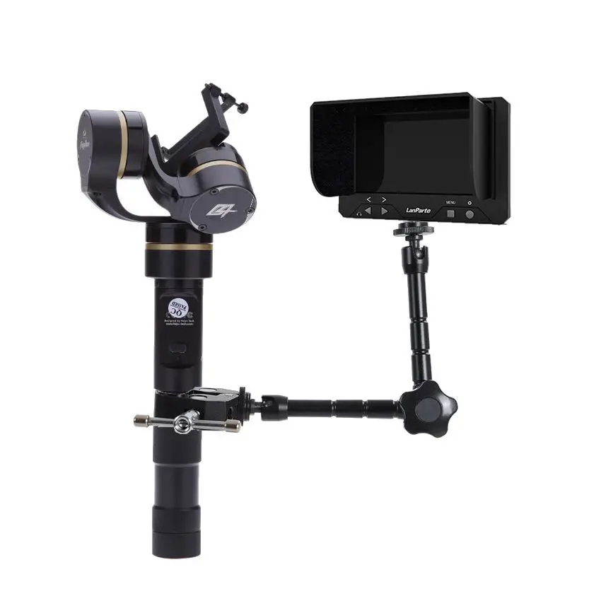 11 &quotВолшебная рука + Супер Зажим для Gopro Feiyu Tech G6 G5 3 осевое переносное карданное HDMI