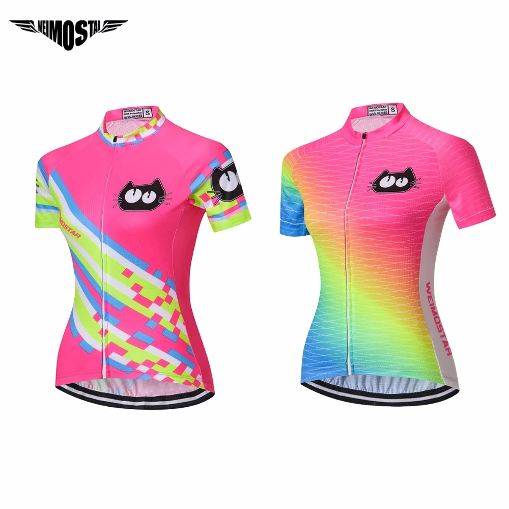 

2018 Weimostar Cycling Jersey Clothing Women Summer roupa ciclismo Pro Outdoor tops shirts mtb summer short sleeve bike jersey