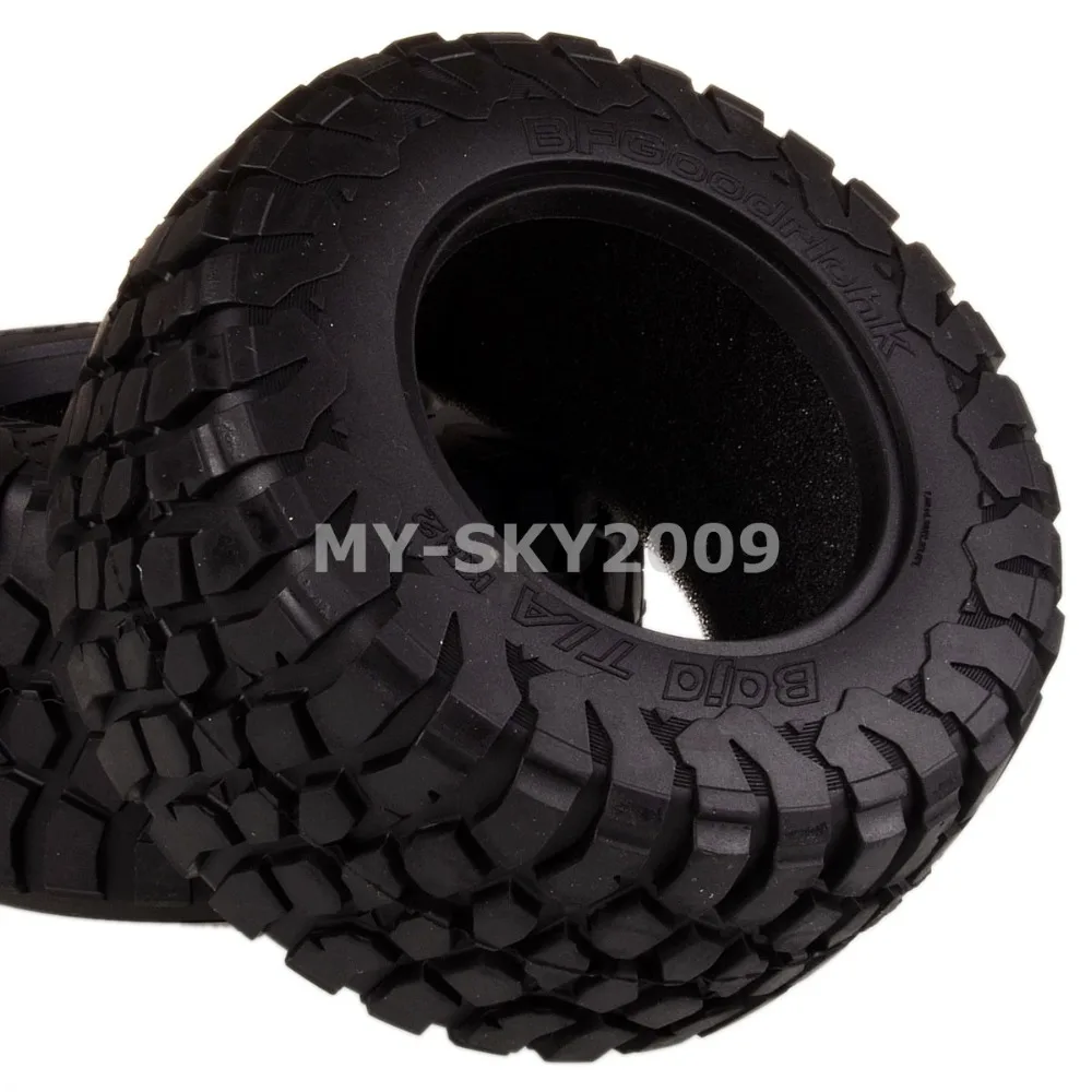 4 шт. резиновые шины и поролон для 1/10 RC короткокурсных грузовиков Traxxas Slash HPI Racing |