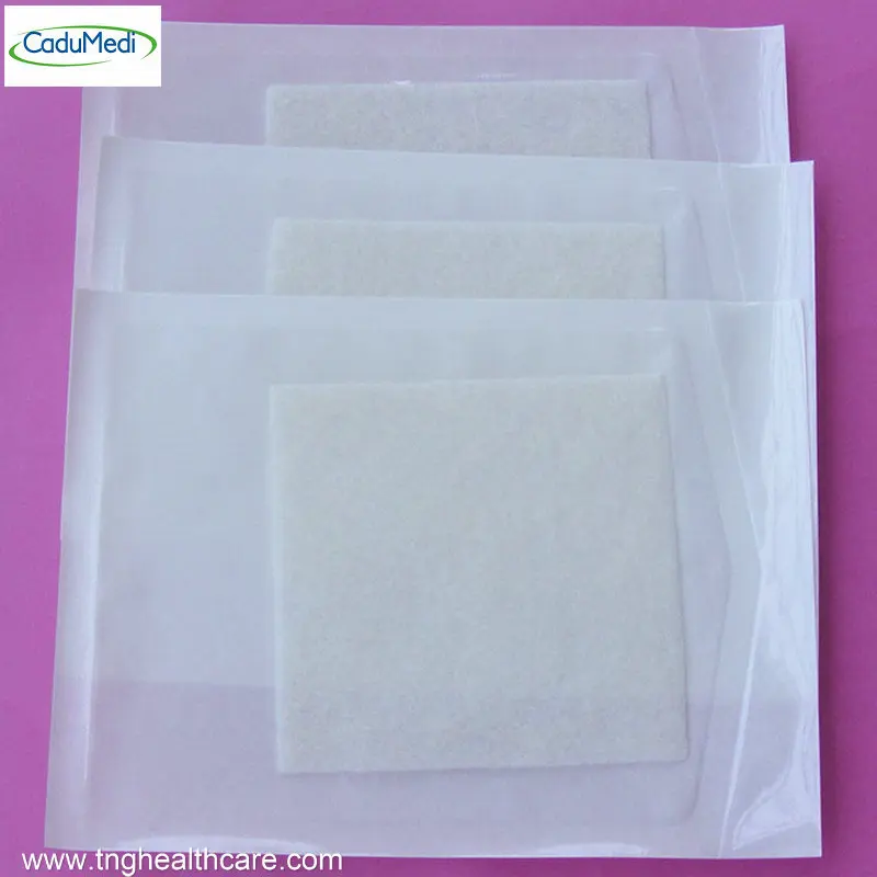 100pc 10cm*10cm Alginate dressing wound packing absorbent surgica medical calcium bedsore burn sodium dental alginate dresssings | Спорт и
