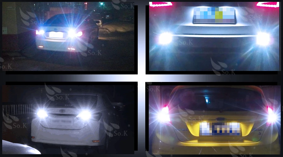 10x сильный яркий 27 SMD 5050 светодиодный 1157 BAY15D Автомобильный задний сигнал поворота