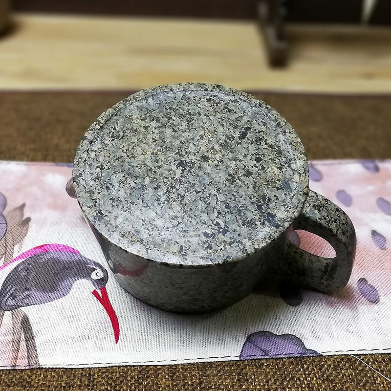 240cc натуральный медицинский каменный Чайник Китайский Здоровый чайный набор