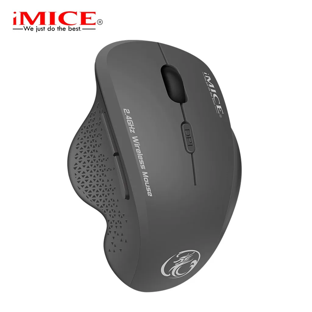 IMICE G6 USB Беспроводная мышь 1600 dpi Регулируемый USB приемник оптическая компьютерная мышь 2,4 ГГц Беспроводная мышь Бесшумная для ноутбука 701#2