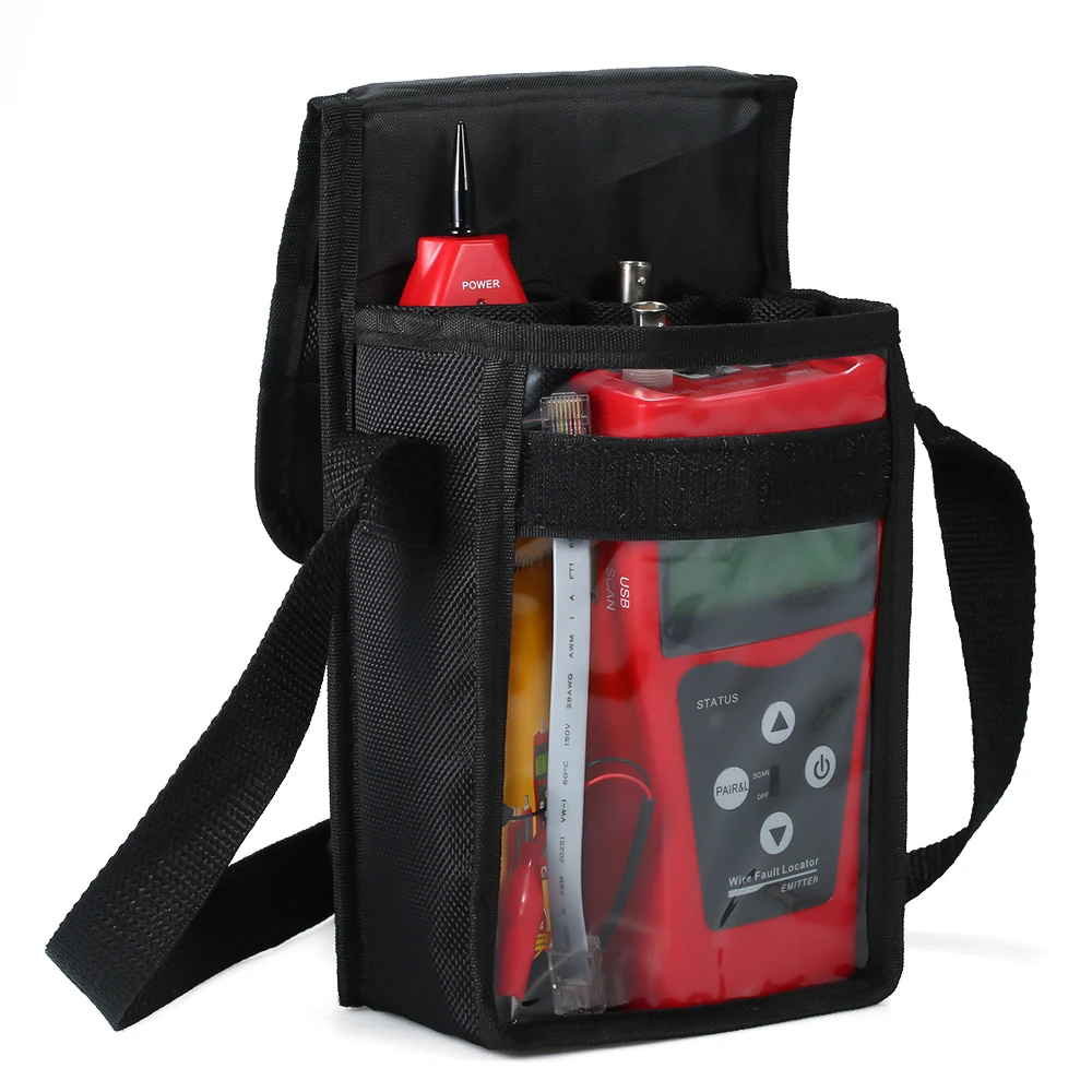 

Multi-functional LCD Network Cable Tester High Precision Line Finder Coaxial Line Tester RJ11 RJ45 Wire Length Finder