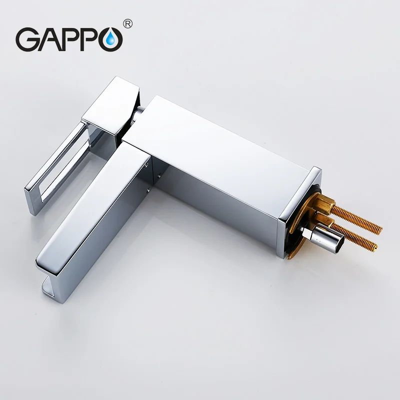 GAPPO смеситель для раковины ванной комнаты кран латунный Смеситель водопада torneira