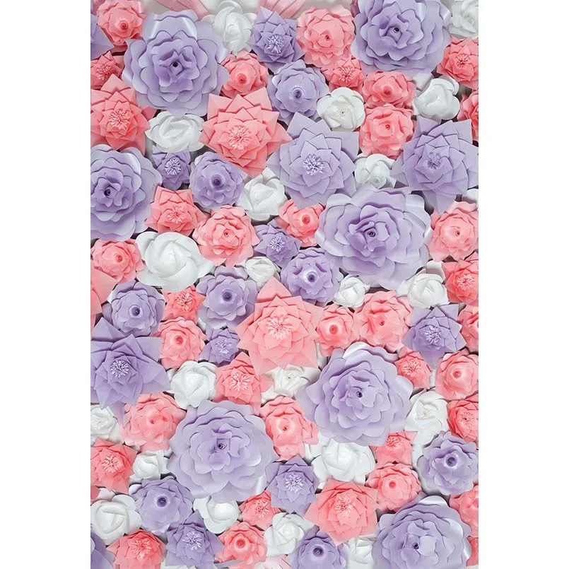 

Vinyl beautiful rose Flower Baby Newborn Child Photo Background wedding Photography Backdrops for photo studio