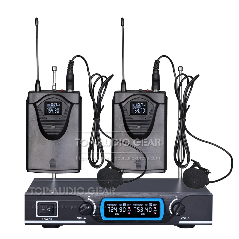 Wireless Microphone System Headworn Headset Earset Earhook Handheld Mic For PA Amplifier Audio Mixer Karaoke KTV Stage Meeting