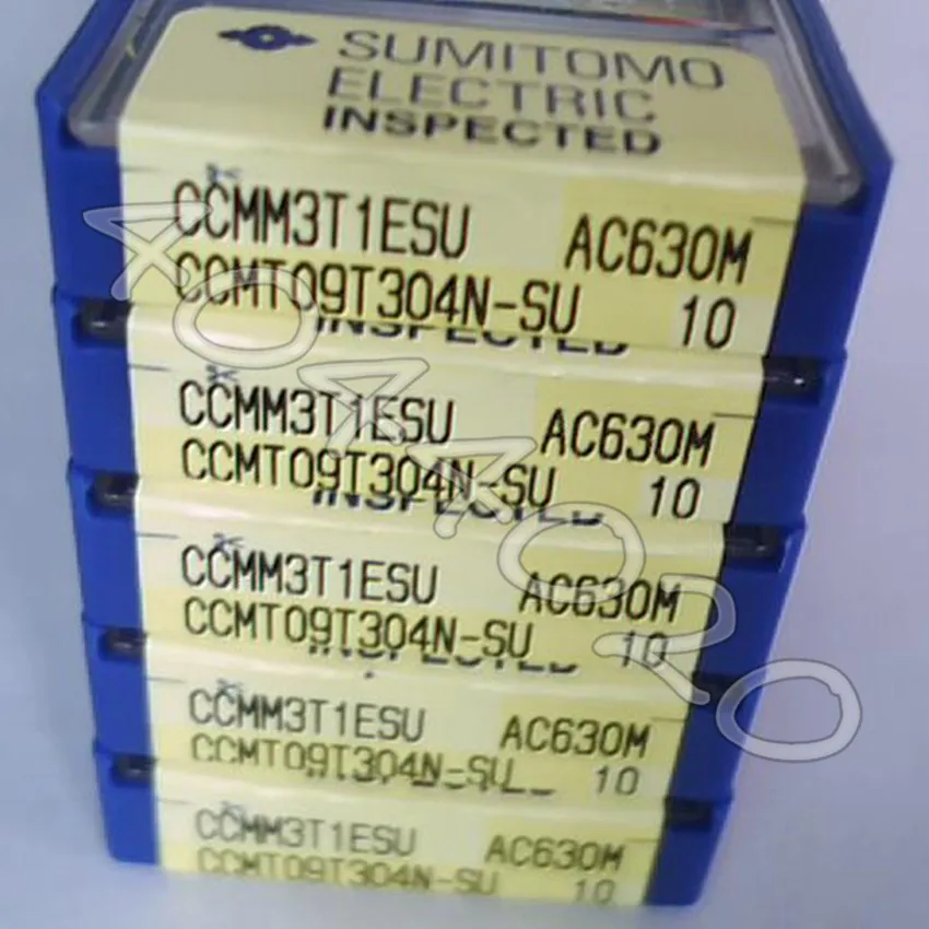 

CCMT09T304N-SU AC630M 10 шт./кор. Sumitomo, новое оригинальное Карбидное лезвие