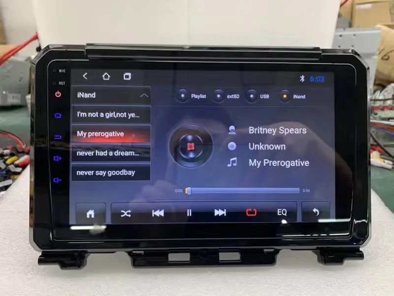 Автомобильный мультимедийный стерео радиоприемник на Android 9 дюймов DVD GPS