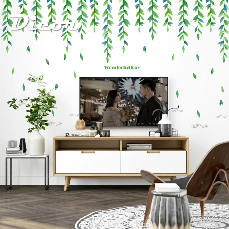 Дикор DIY лес стиль красивые листья креативный для домашнего декора Настенный