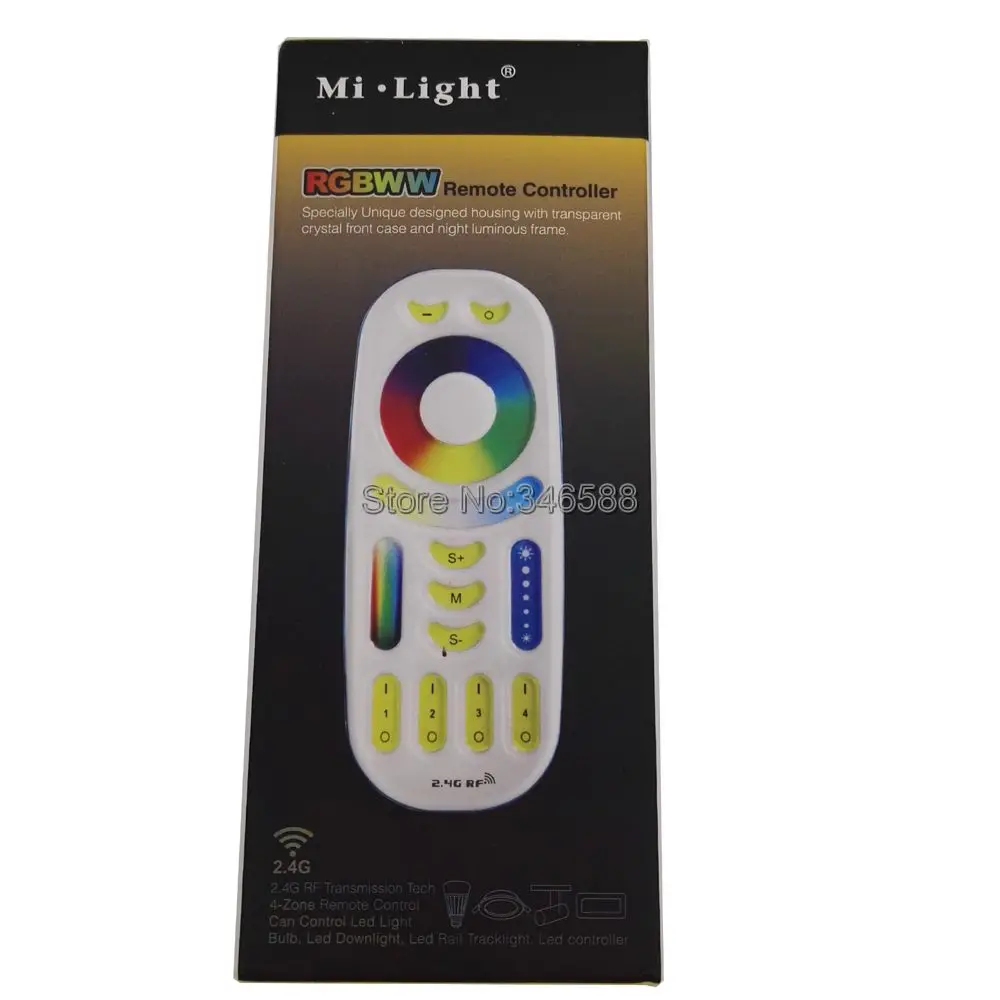 Пульт дистанционного управления Milight FUT092 4 зонная группа RGB + CCT 2 4G RF беспроводной