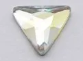 Triangle (10pcs) Новое поступление Треугольники/Овальный/алмаз/прямоугольник/в виде капли воды, дизайн ногтей Стразы прозрачный AB Стекло Strass декоративный камень для ногтей 10 шт./пакет - Цвет: Triangle (10pcs)