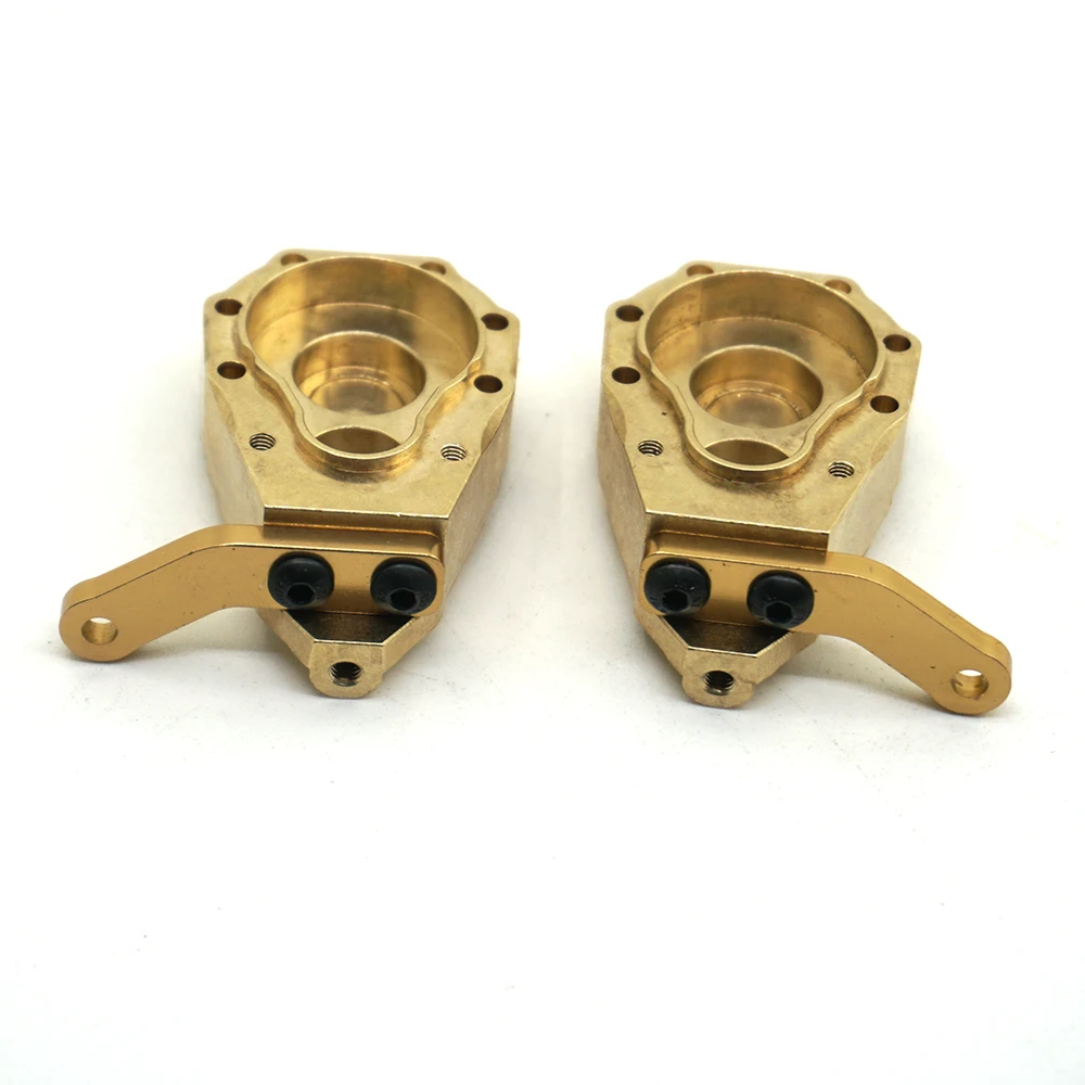 

Climbing Car Accessories Alloy CNC wheel hub base steering cup for RC TRX-4 Traxxas 1/10 car Counterweight style