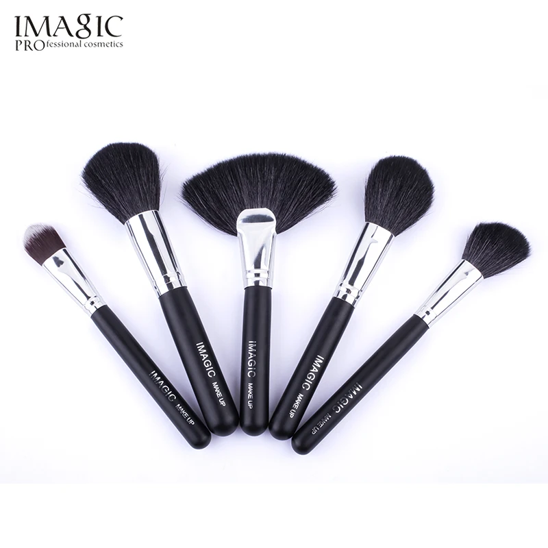 24Pcs/Set Makeup Brushes IMAGIC Black Set Pro Brush Tools Foundation Powder Eyeshadow beauty Lip Tool | Красота и здоровье