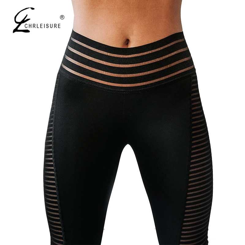 Женские леггинсы с эффектом пуш ап CHRLEISURE спортивная одежда для фитнеса