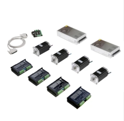 

Stepper Motor 4AXIS Nema 23 425oz.in 3A 112mm Stepper Driver DM542A CNC Router Engraving