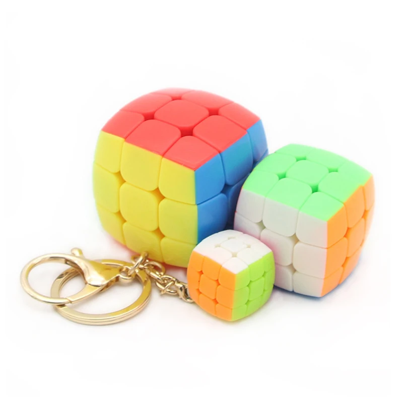 Кубики 3x3x3 Кубик для хлеба в третьем заказе мягкий однотонный Мини карманный
