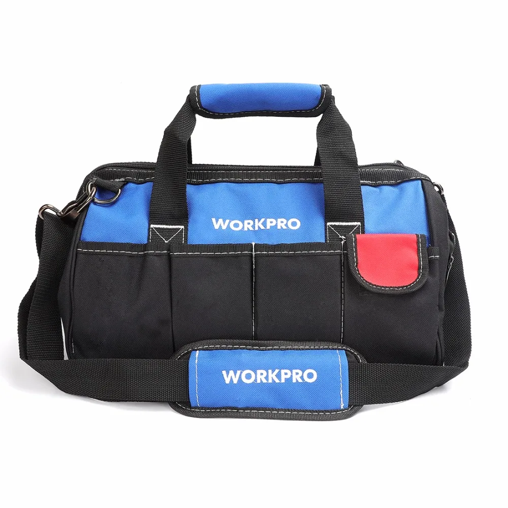 WORKPRO 1" сумки для инструментов водонепроницаемые базовые сумки для хранения инструментов сумки через плечо