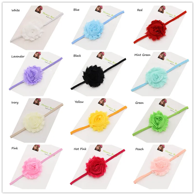 3 шт. шебби-шикарный цветочный ободок для волос |