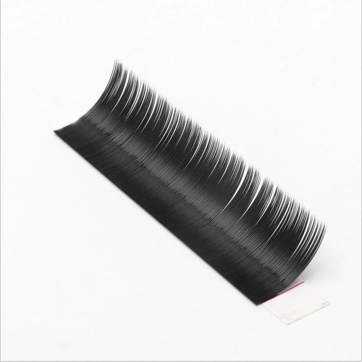 Плоский однокончик для наращивания ресниц Ellipse C D CC DD curl 0 15 мм 20 thinkess 8-15 длина