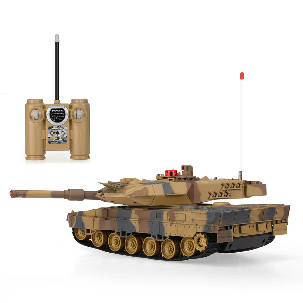 Дистанционный con tank HQ516 1/24 большой rc боевой танк A6 инфракрасный с пультом