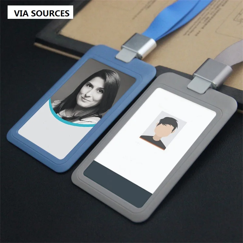 Прямая Заводская Крышка карты ID держатель Рабочая карта опознавательная бирка