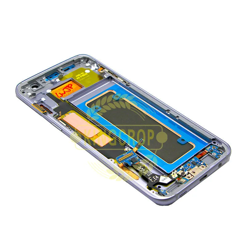 Для samsung GALAXY S7 EDGE G935 G935F lcd с рамкой дисплей кодирующий преобразователь сенсорного экрана в сборе 5," для samsung S7 Edge G935F lcd