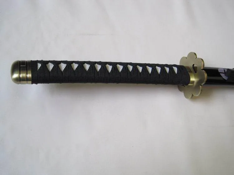 S1512 японский аниме ONE PIECE RORONOA ZORO SHUSUI BLACK меч ружье Металл 41 1&quot|black sword|anime one piecemetal black