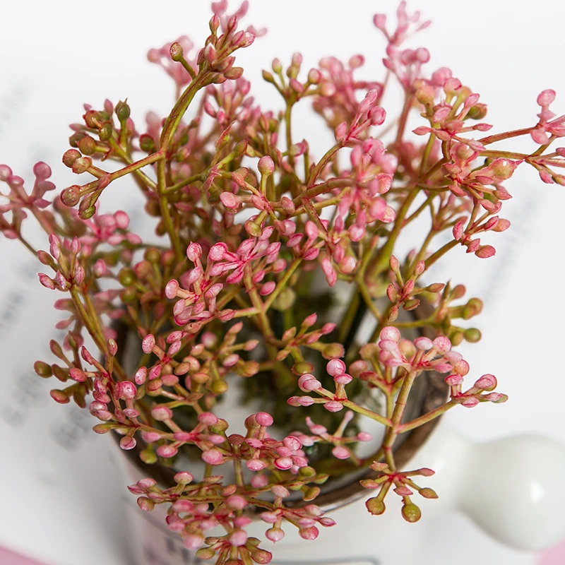 INS Artificial Flowers Decoration For Home Pastoral Style Wedding Decorations Office Living Room Showcase Ornaments | Дом и сад