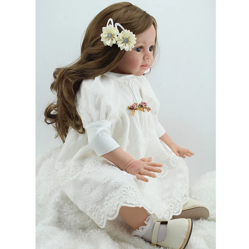 Npkbrand силиконовые reborn doll детей мини bebe boneca 1/6 bjd ребенок жив куклы тела для девочек