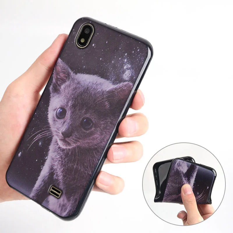 Силиконовый чехол для Prestigio Wize Q3, мягкий чехол для телефона, задняя крышка для Prestigio Wize Q3, чехол, ТПУ, защитный чехол, Fundas