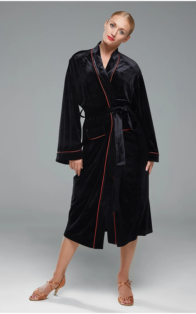 2017 Женский черный бархатный бальный вальс ритм сальса Румба латиноамериканские