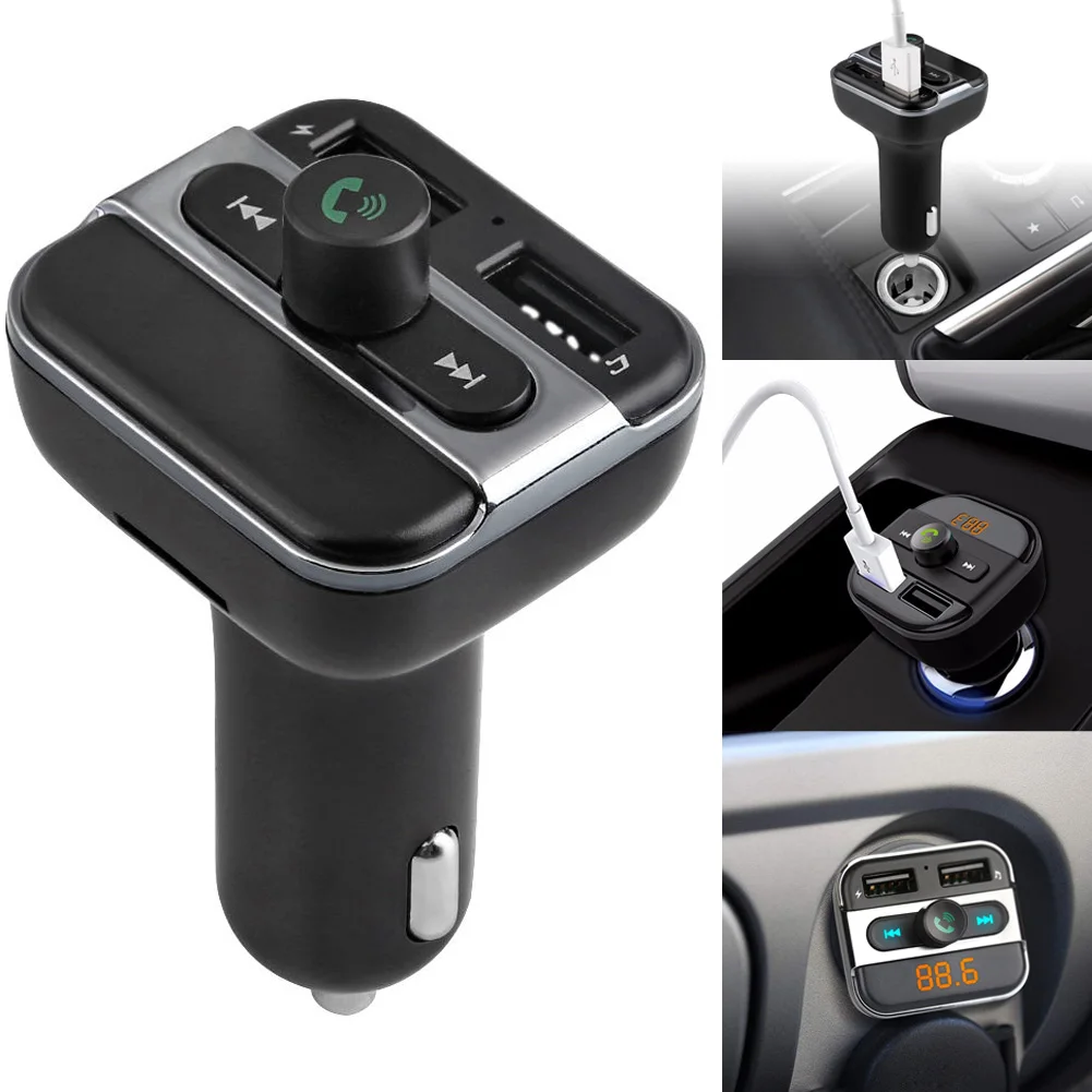 Bluetooth автомобильный набор свободные руки FM передатчик автомобиль MP3 аудио плеер