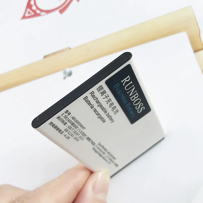 

New Original AB1600DWML/AB1600DWMT 1600mAh Battery For Philips S309 CTS309 Smart Mobile Phone Battery