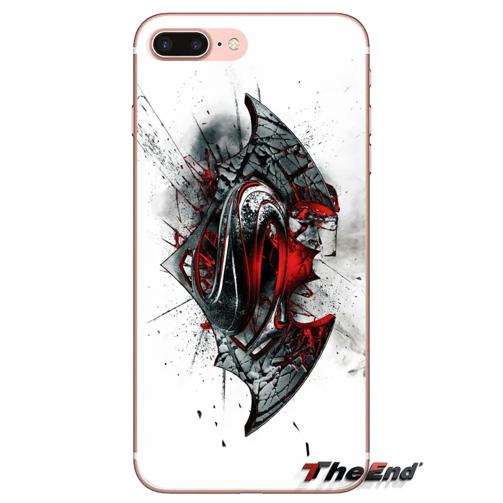 Soft Transparent Cover Batman vs Superman logo 2016 For Xiaomi Mi4 Mi5 Mi5S Mi6 Mi A1 A2 5X 6X 8 9 Lite SE Pro Max Mix 2 3 2S |