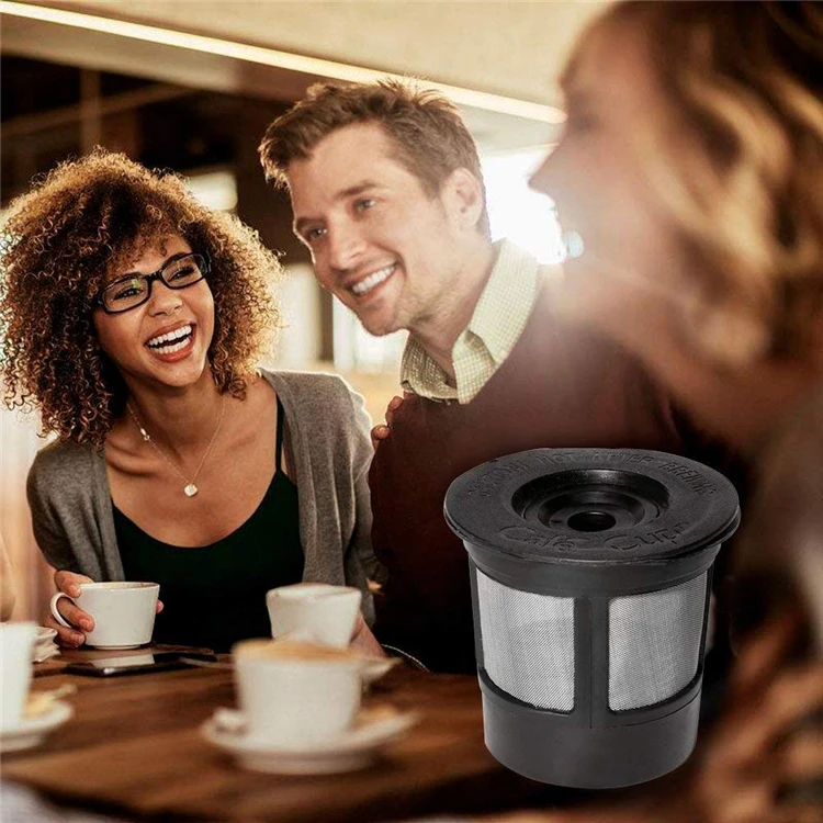 LMETJMA 6 шт./компл. многоразовые капсулы Nespresso многоразового капсулы кофе Nespresso накладки для кофеварками Nespresso с ложка-кисточка