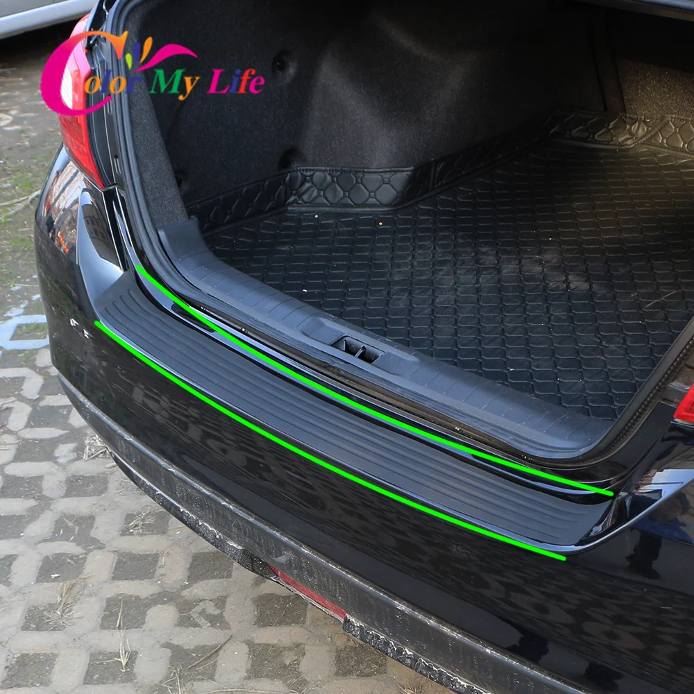 

Car Rear Bumper Scuff Protective Sill Cover for Nissan Teana X-Trail Qashqai Livina Tiida Sunny March Murano Geniss Juke Almera