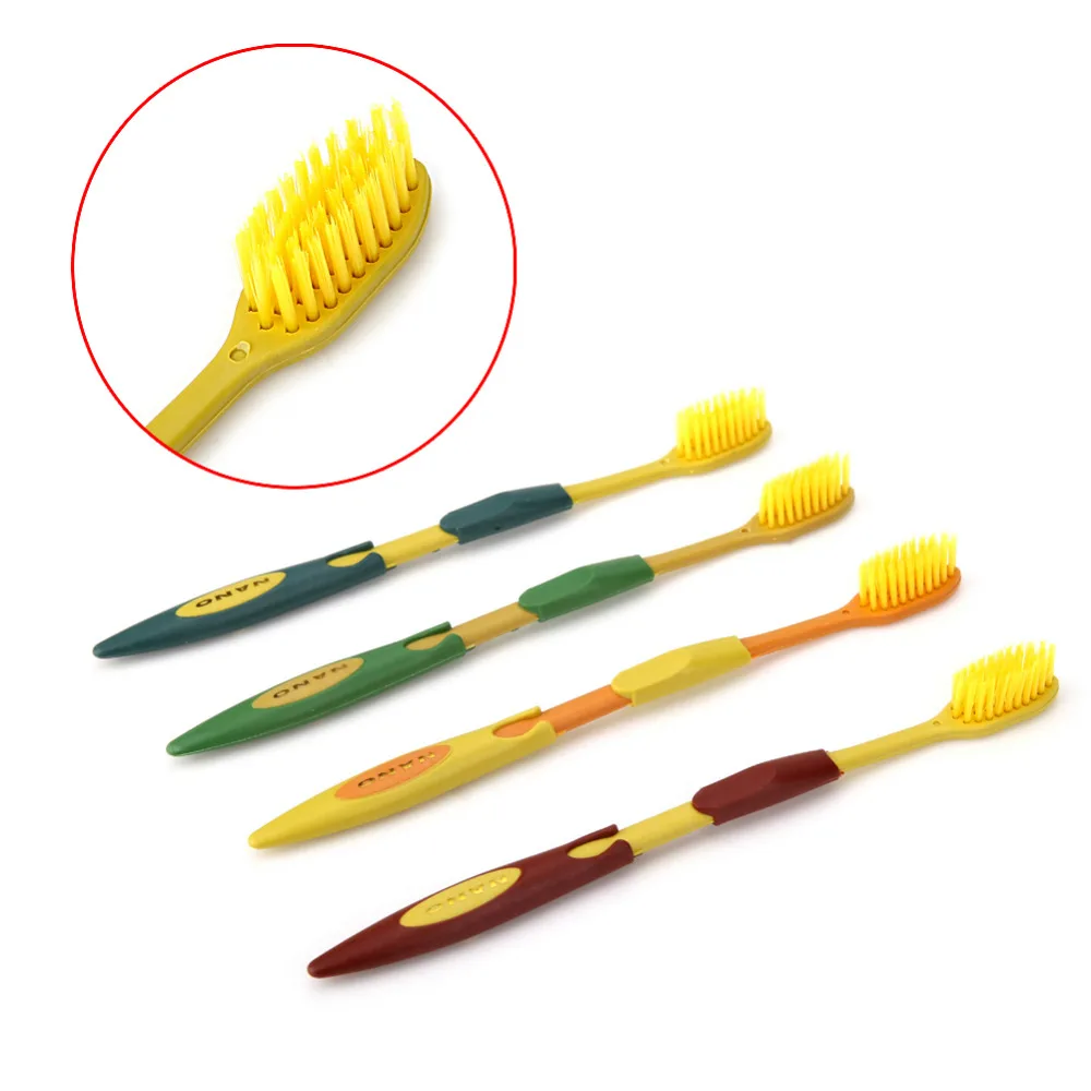 4 шт. ультрамягкие зубные щётки с бамбуковым углем|ultra soft toothbrush|soft toothbrushbamboo charcoal nano