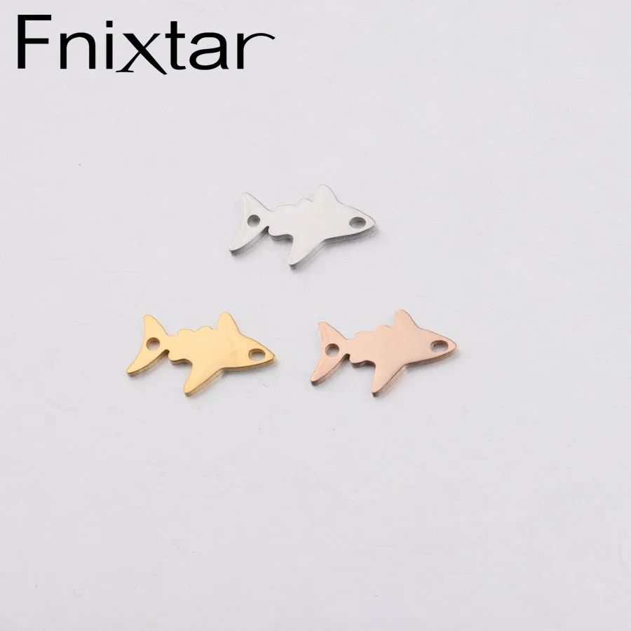 Fnixtar зеркальная полировка, нержавеющая сталь, самолет, шарм, соединитель для DIY изготовления летательных аппаратов, ювелирных изделий, 14,5*15 мм, 20 шт./лот